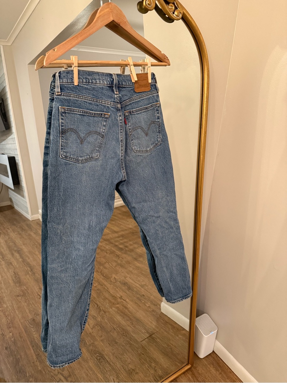 Levi’s wedgie straight jeans size 26 - Picture 2 of 3